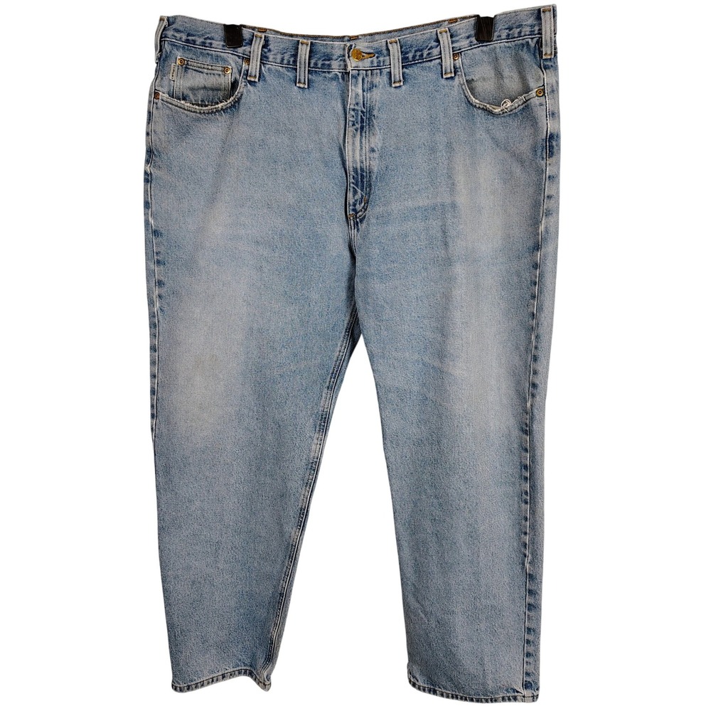 Carhartt Mens SZ 48 B460 LVB Relaxed Light Wash Denim Jeans Gorpcore Workwear